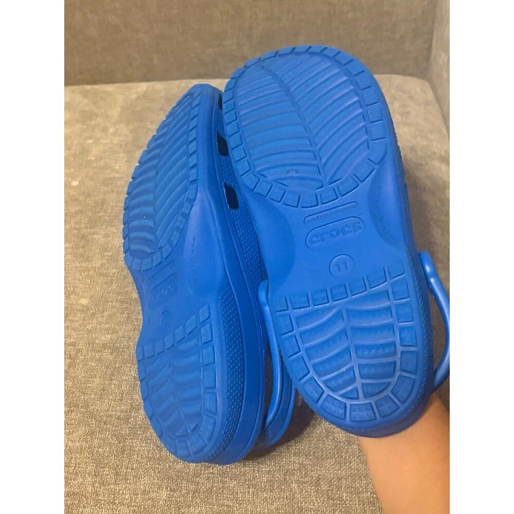 Crocs Baya Clogs in Cobalt Blue Mens 11
